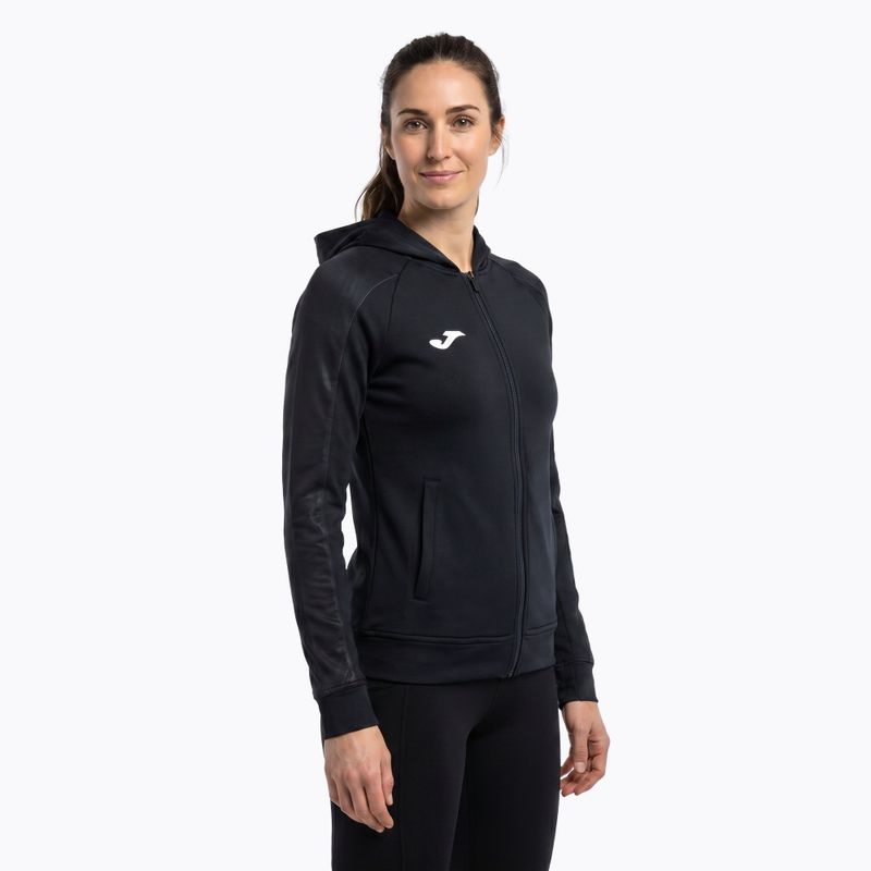 Dámska bežecká mikina Joma Elite XI Hoodie black/anthracite 4
