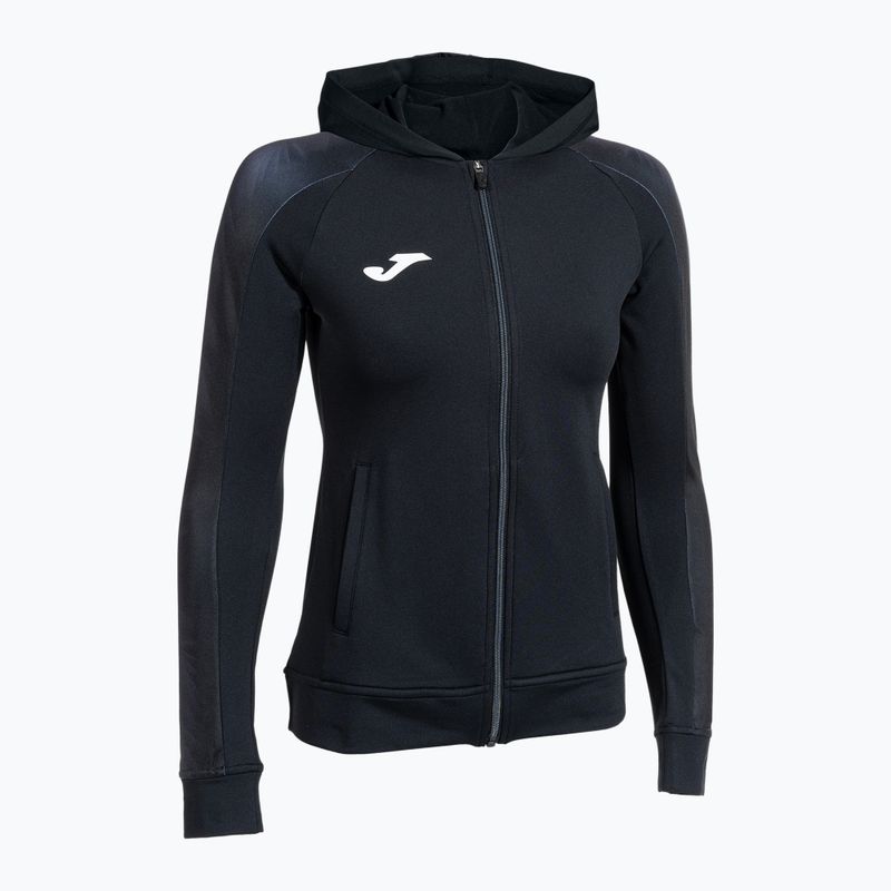 Dámska bežecká mikina Joma Elite XI Hoodie black/anthracite 3