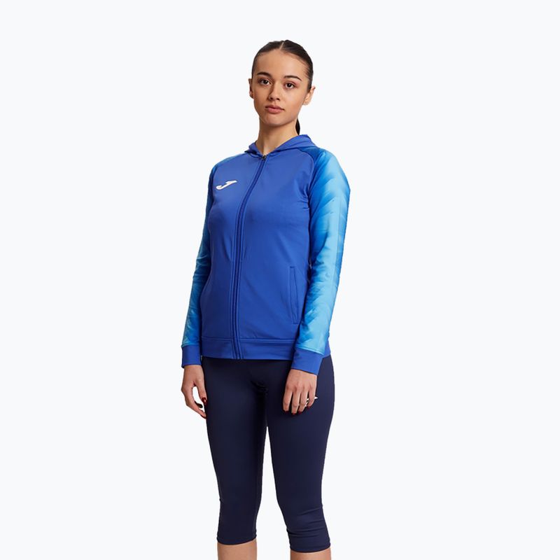 Dámska bežecká mikina Joma Elite XI Hoodie royal 2