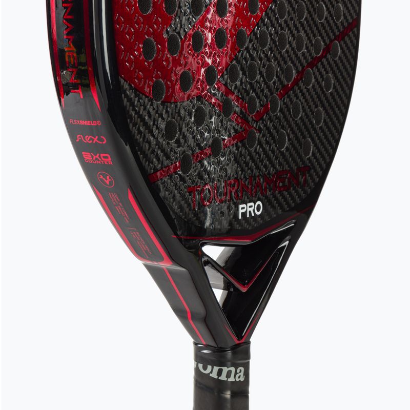 Pádlová raketa Joma Tournament Pro čierna/červená 4