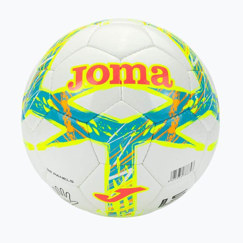 Futbalová lopta Joma Dali III flour turquoise / flour coral fluor turquoise / fluor coral veľkosť 5