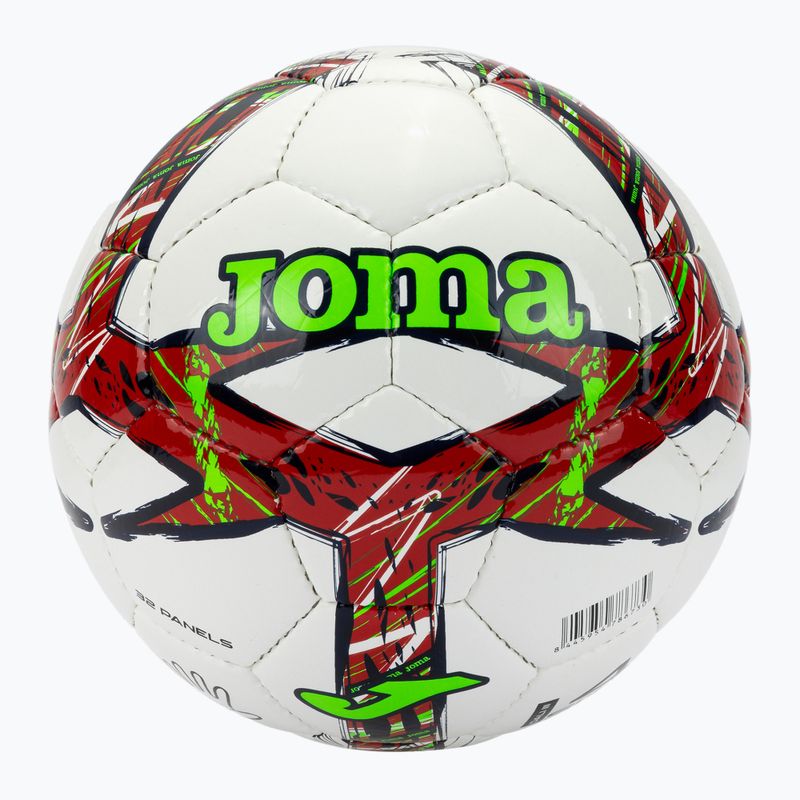 Futbalová lopta Joma Dali III red/fluor green veľkosť 5 