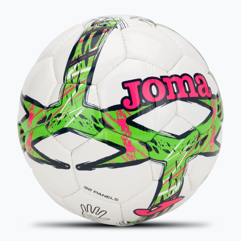Futbalová lopta Joma Dali III green fluor/pink/navy veľkosť 4 2