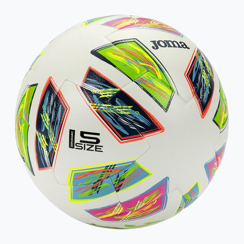 Futbalová lopta Joma Dinamic IV fluor green/navy veľkosť 5 5