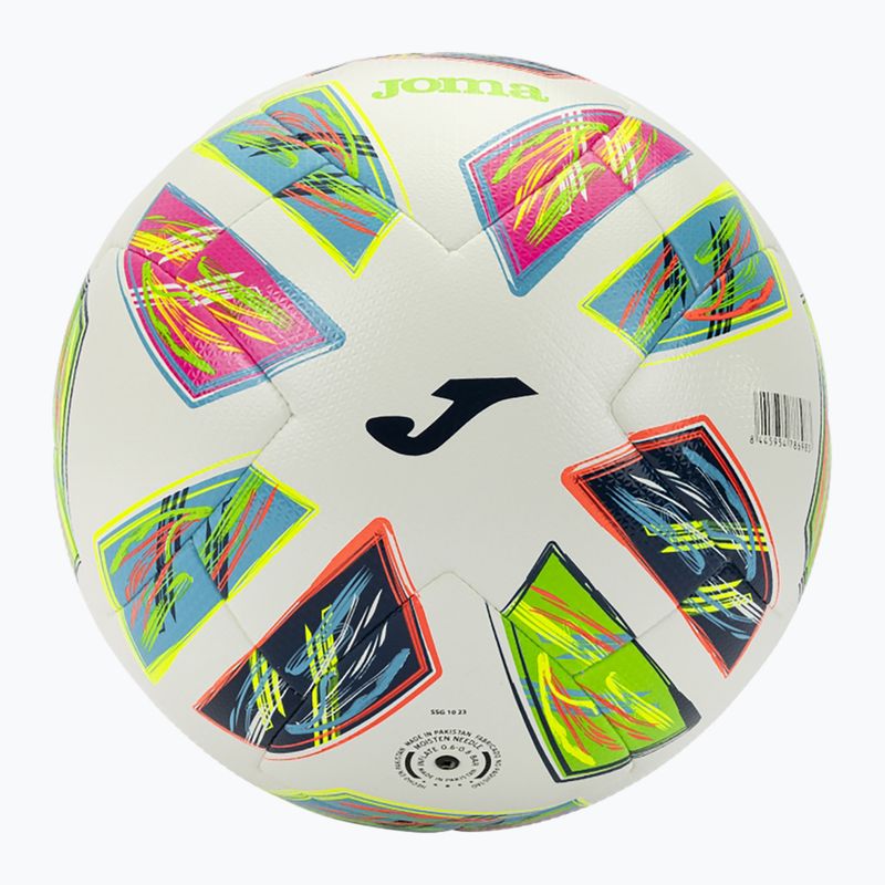 Futbalová lopta Joma Dinamic IV fluor green/navy veľkosť 5 6
