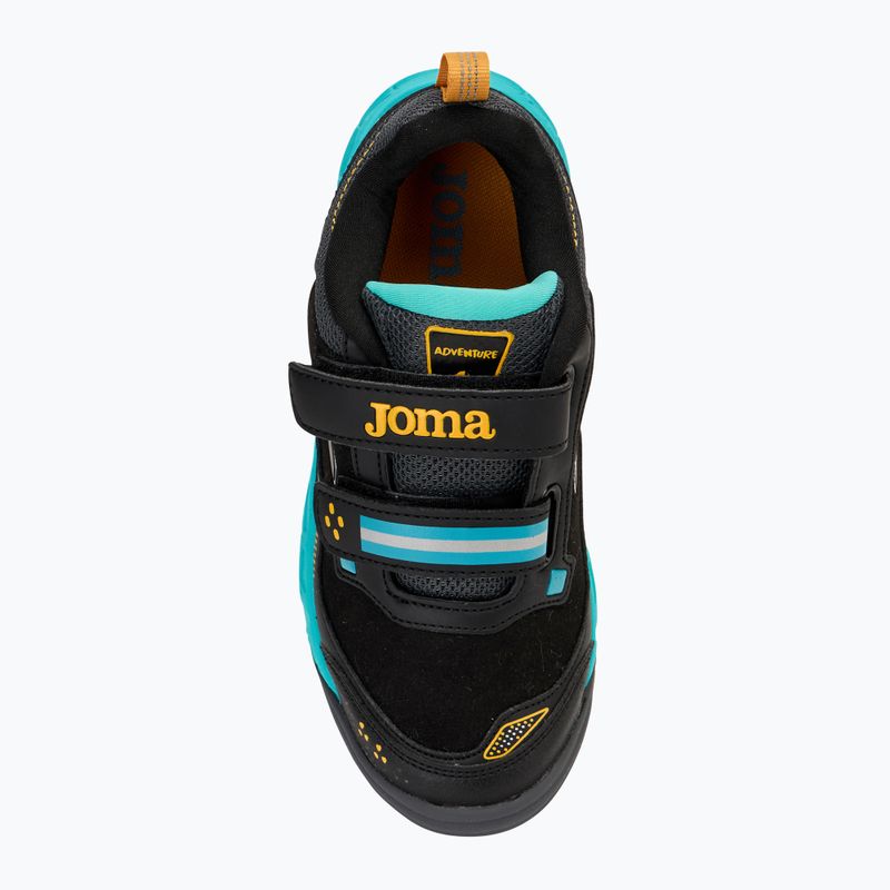 Detská bežecká obuv Joma Adventure black/turquoise 5