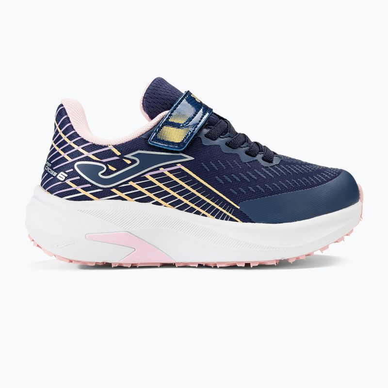 Detská bežecká obuv Joma Super Cross navy/pink 2