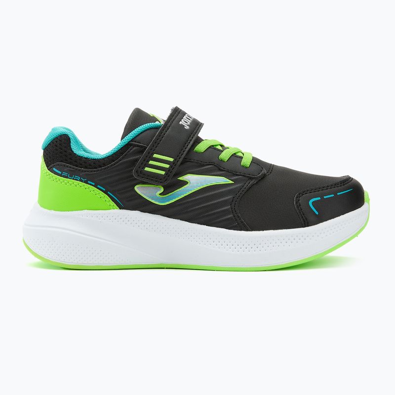 Detská bežecká obuv Joma Fury black/turquoise 2