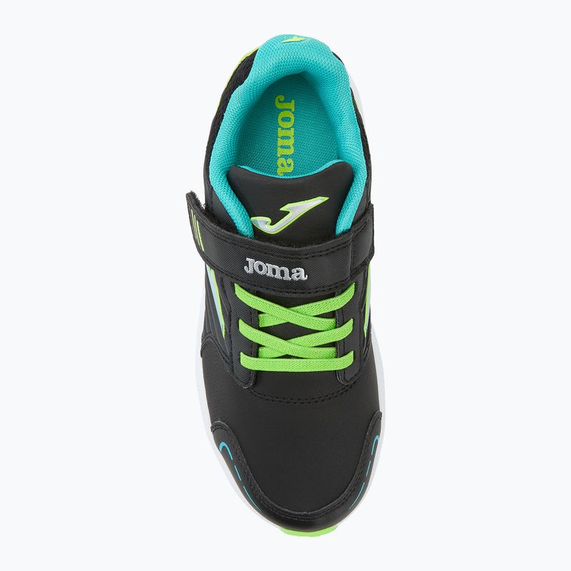 Detská bežecká obuv Joma Fury black/turquoise 5