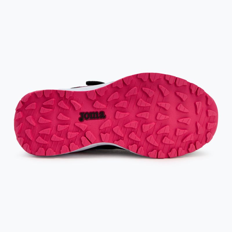 Detská bežecká obuv Joma Tundra black/orange šafran 4