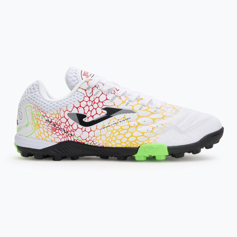 Pánske kopačky Joma Maxima TF white/yellow 2