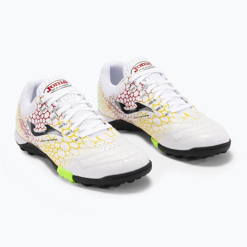 Pánske kopačky Joma Maxima TF white/yellow 9