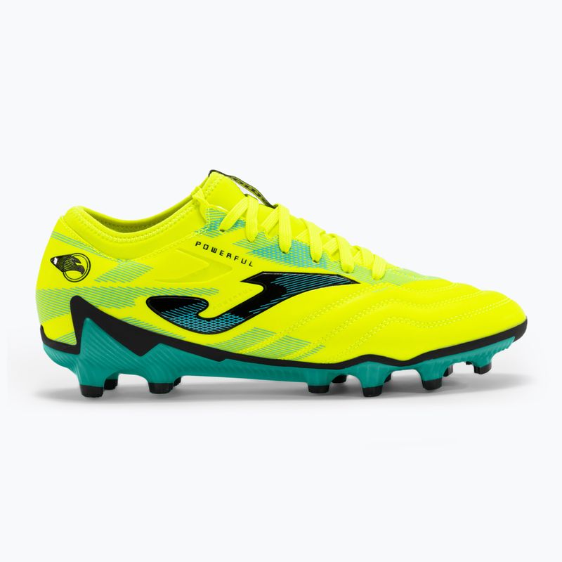 Pánske kopačky Joma Powerful FG lemon fluor/turquoise 8