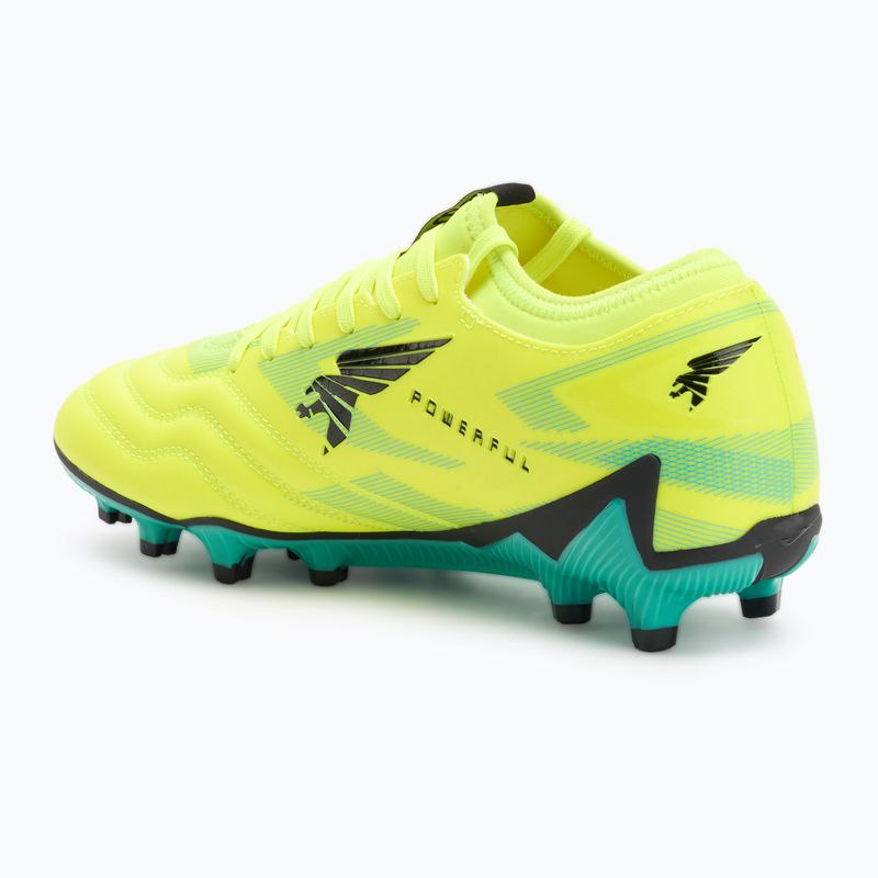 Pánske kopačky Joma Powerful FG lemon fluor/turquoise 3