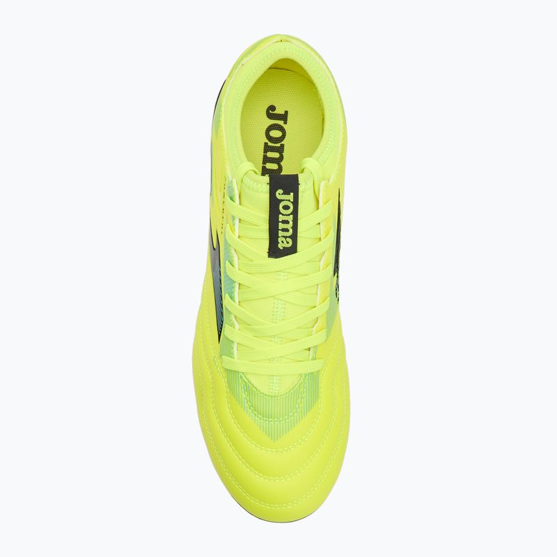 Pánske kopačky Joma Powerful FG lemon fluor/turquoise 5