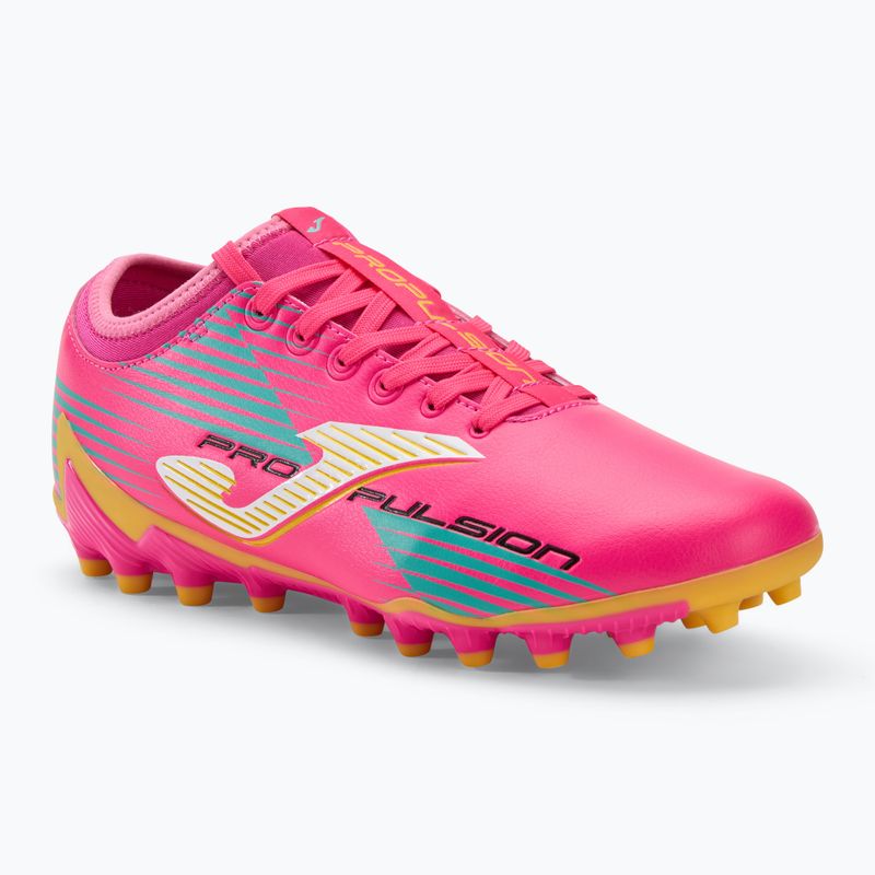 Pánske kopačky Propulsion AG pink/yellow