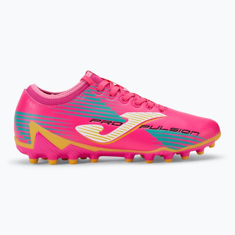 Pánske kopačky Propulsion AG pink/yellow 2