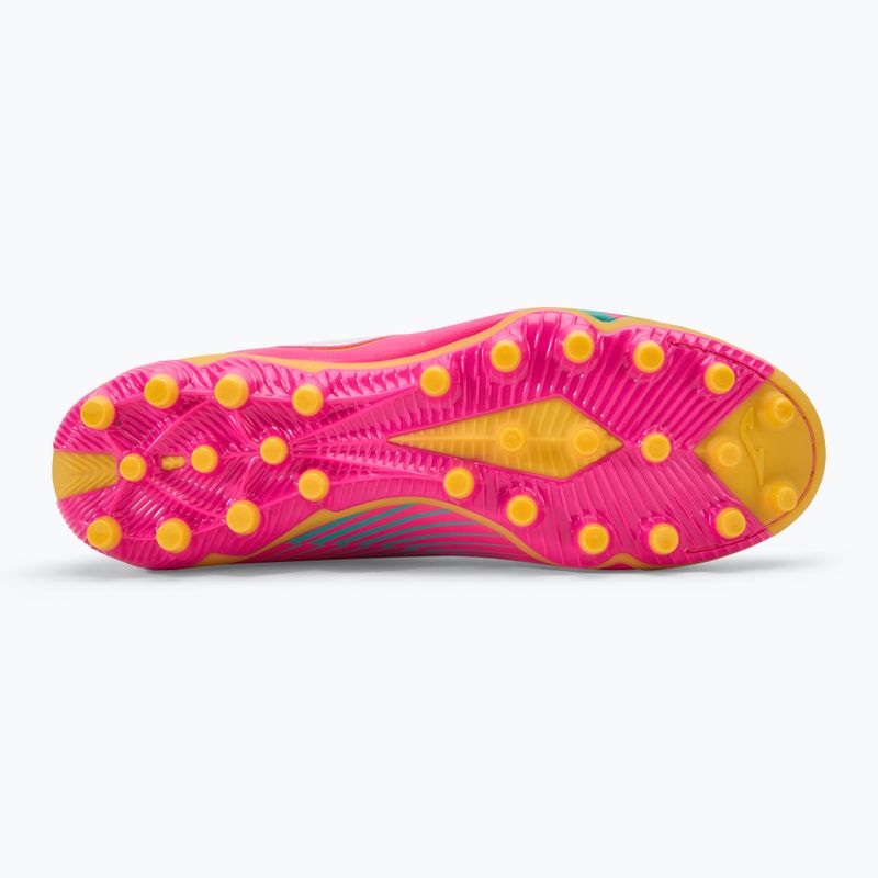 Pánske kopačky Propulsion AG pink/yellow 4