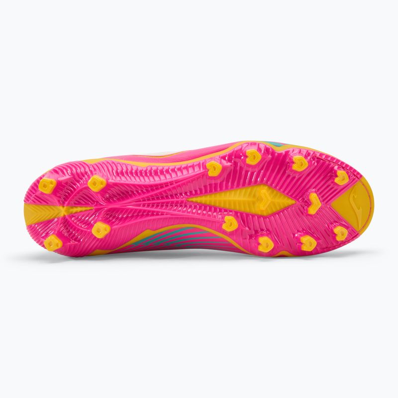 Pánske kopačky Joma Propulsion FG pink/yellow 4