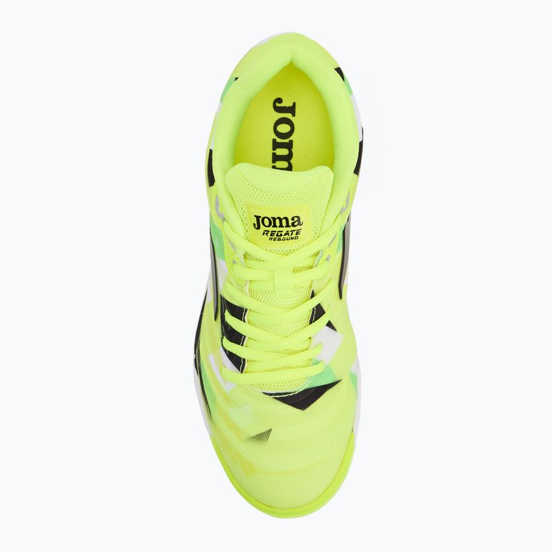 Pánske kopačky Joma Regate Rebound IN lemon fluór/green 5