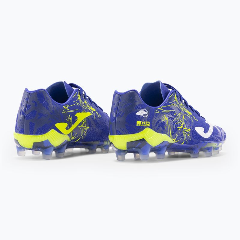 Joma Supercopa FG pánske kopačky royal/lemon fluor 3