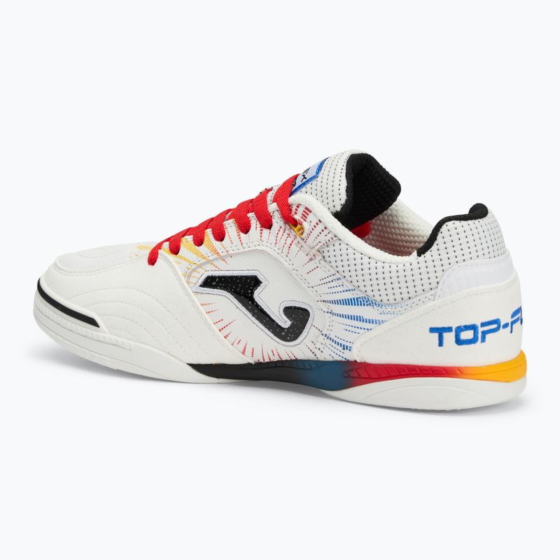 Pánske kopačky Joma Top Flex IN white/red 3