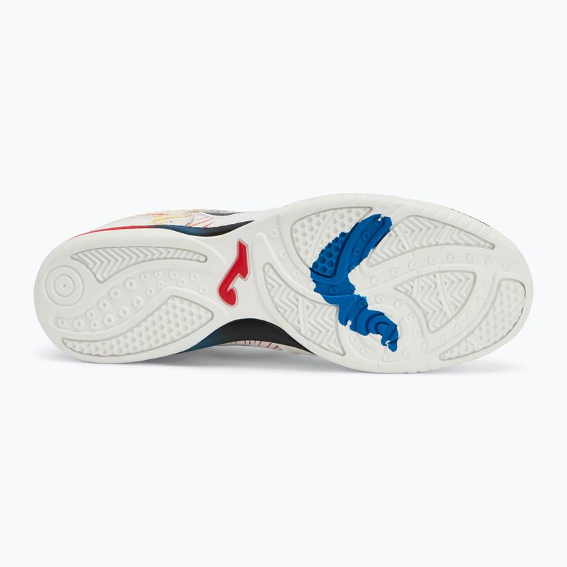 Pánske kopačky Joma Top Flex IN white/red 4