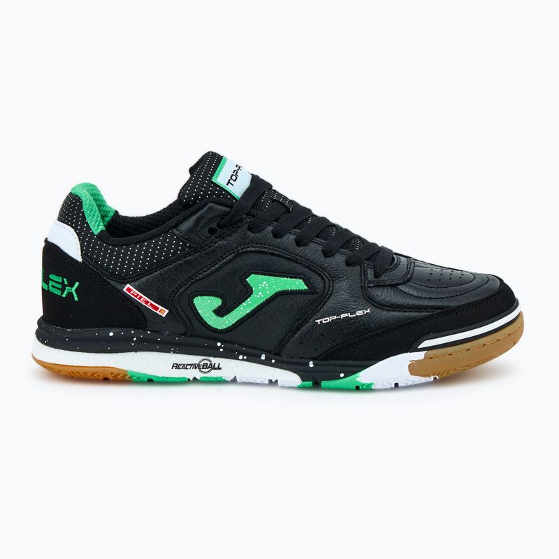 Pánske kopačky Joma Top Flex Rebound IN black/green 2