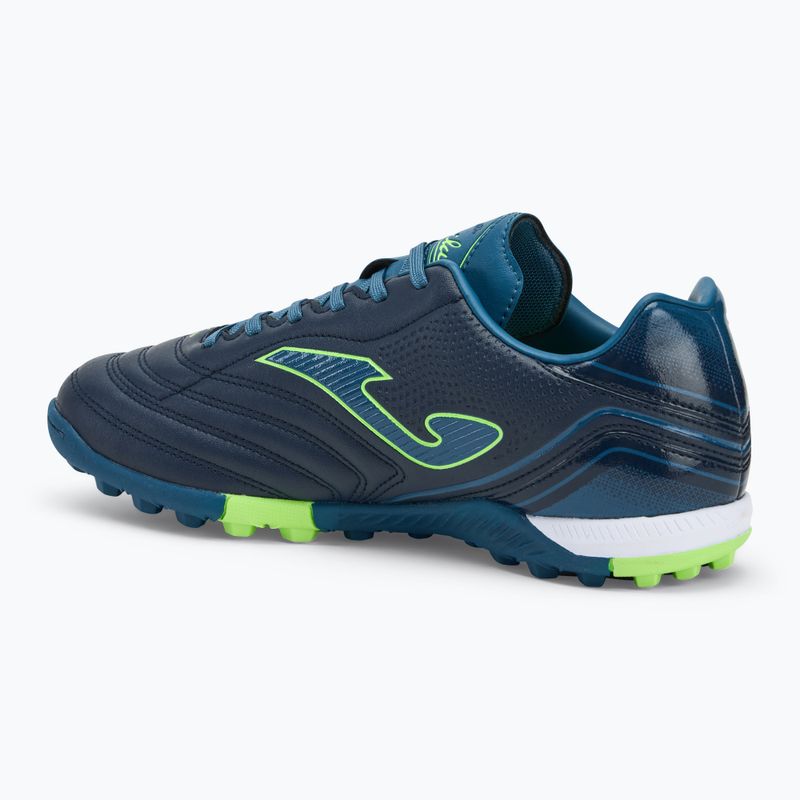 Pánske kopačky Joma Aguila TF navy/green fluór 3