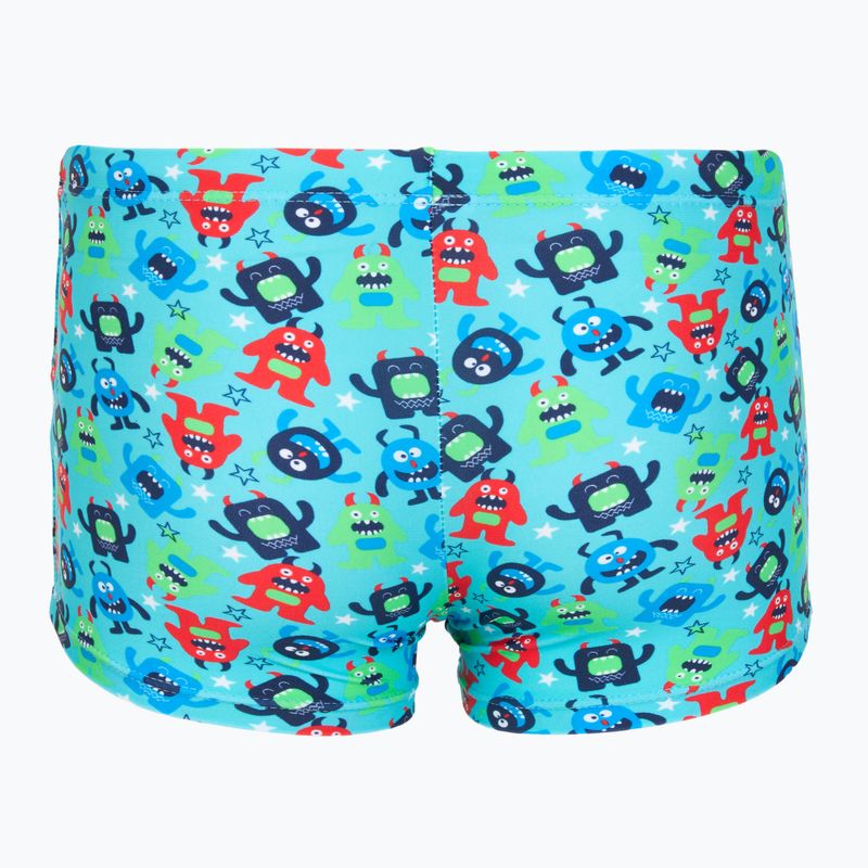 Detské plavecké boxerky RAS Monsters Trunks turquoise 2