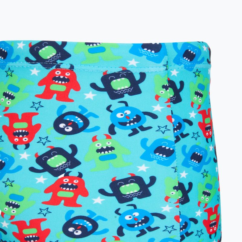 Detské plavecké boxerky RAS Monsters Trunks turquoise 4