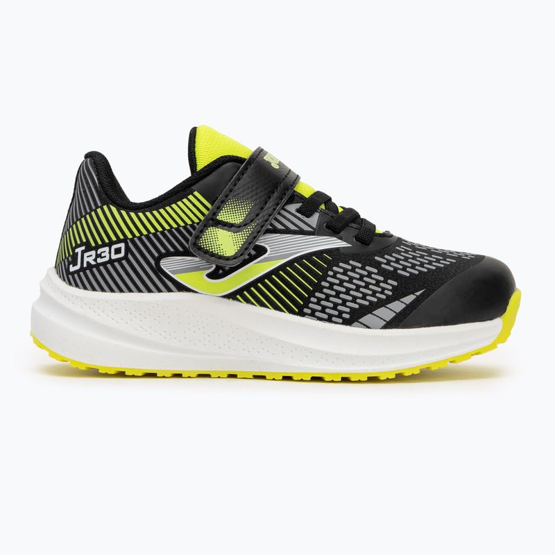 Detské bežecké topánky Joma 30 black/lemon fluór 4