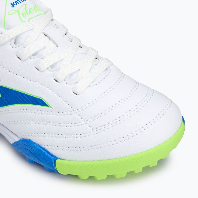 Detské kopačky Joma Toledo TF white 7