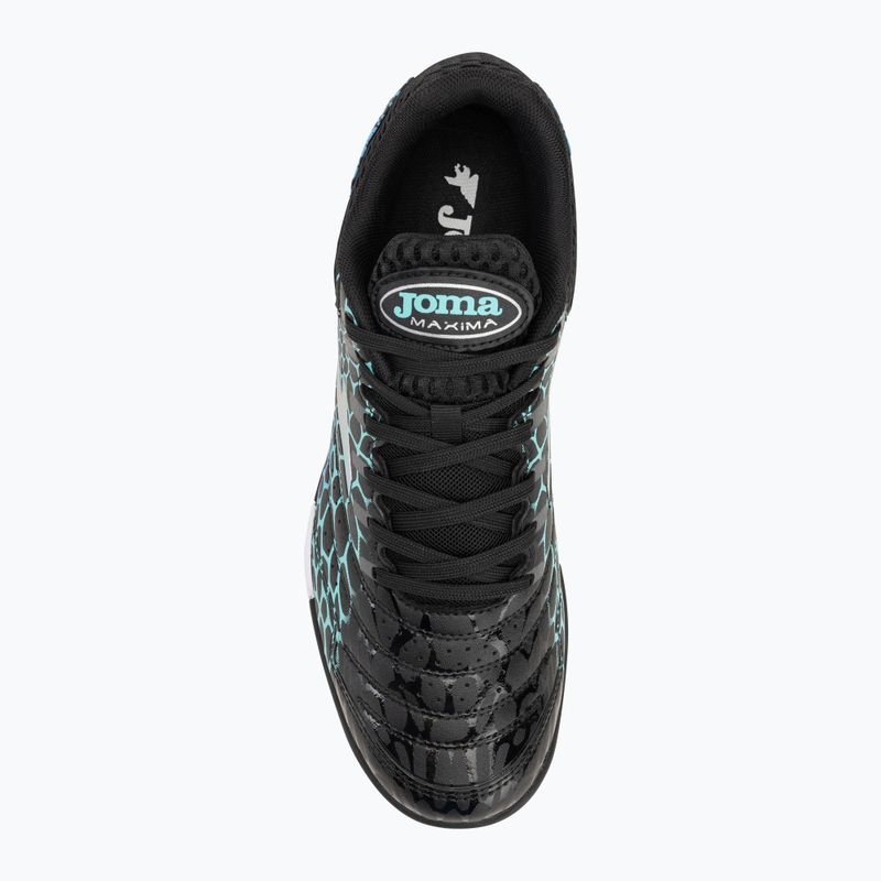 Pánske kopačky Joma Maxima TF black/turquoise 5