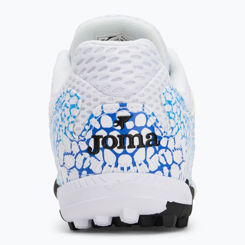 Pánske kopačky Joma Maxima TF white/turquoise 6