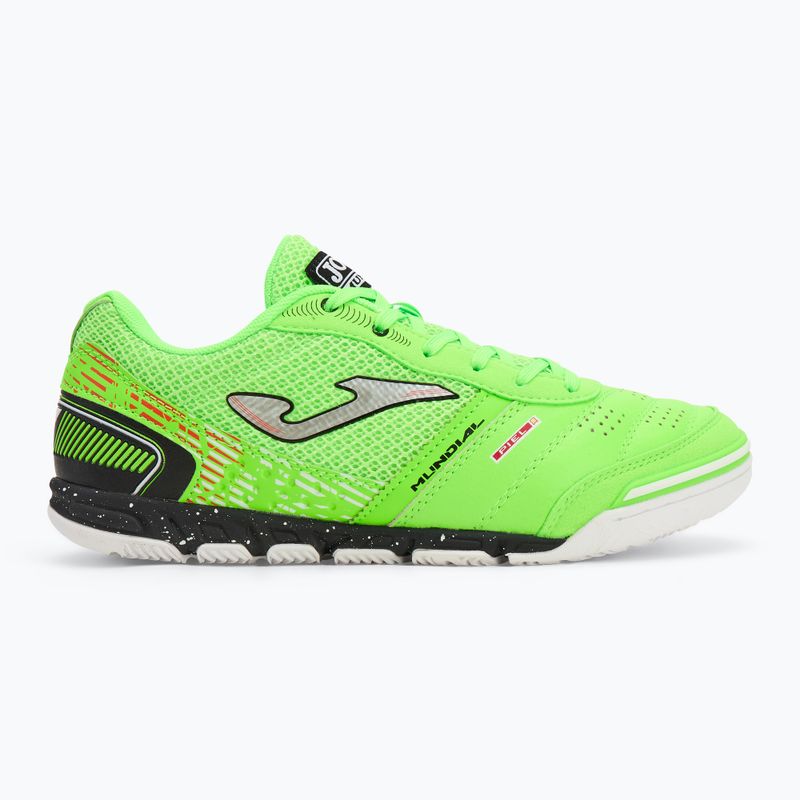 Pánske kopačky Joma Mundial IN fluor green 2