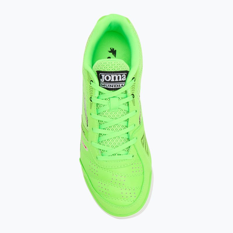 Pánske kopačky Joma Mundial IN fluor green 5