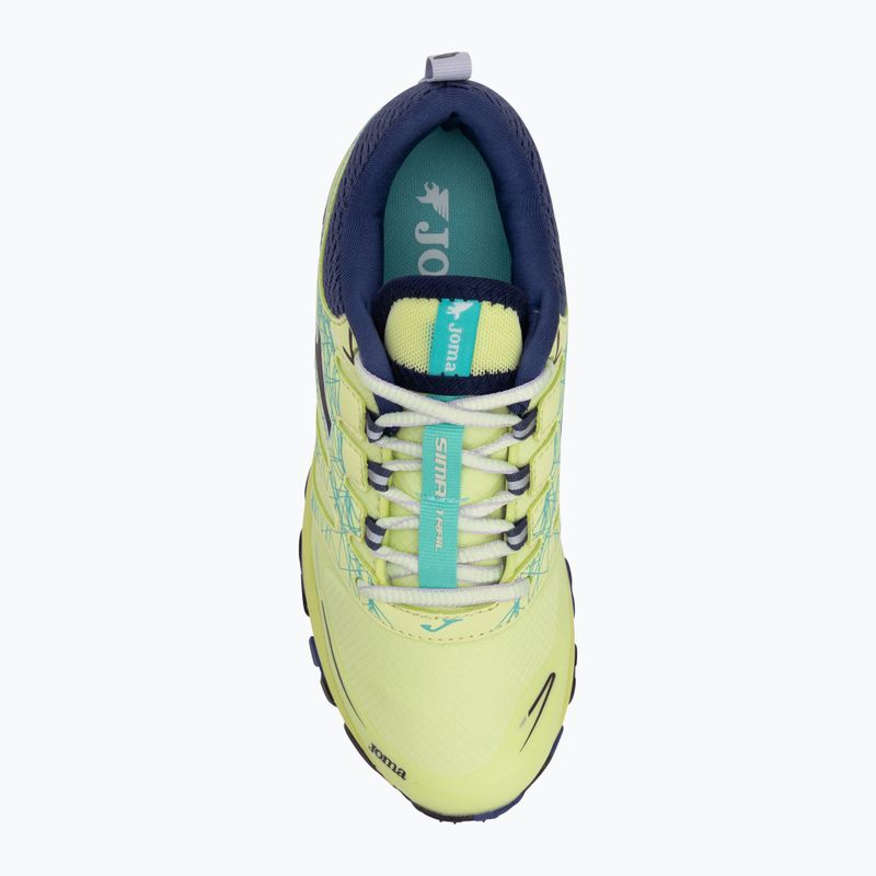 Detská bežecká obuv Joma Sima Jr lime 5
