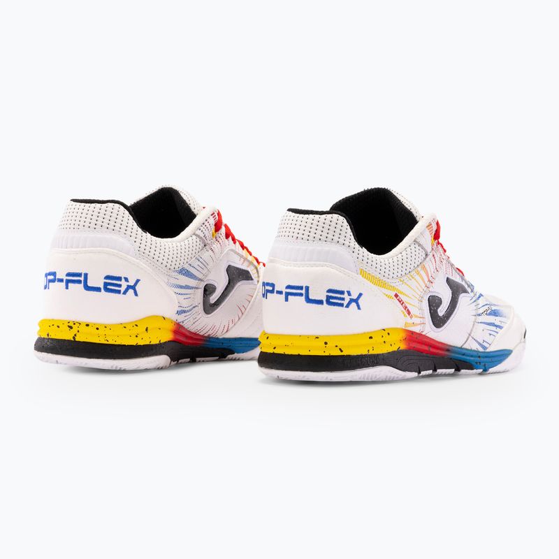 Pánske kopačky Joma Top Flex Rebound IN white/red 3