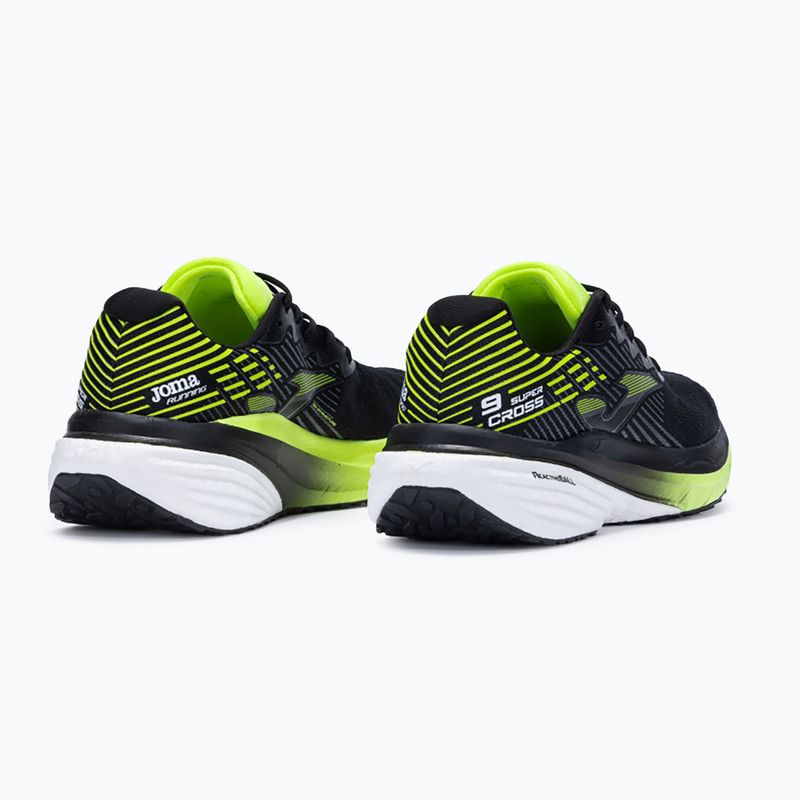 Pánske bežecké topánky Joma Super Cross black/lemon 3