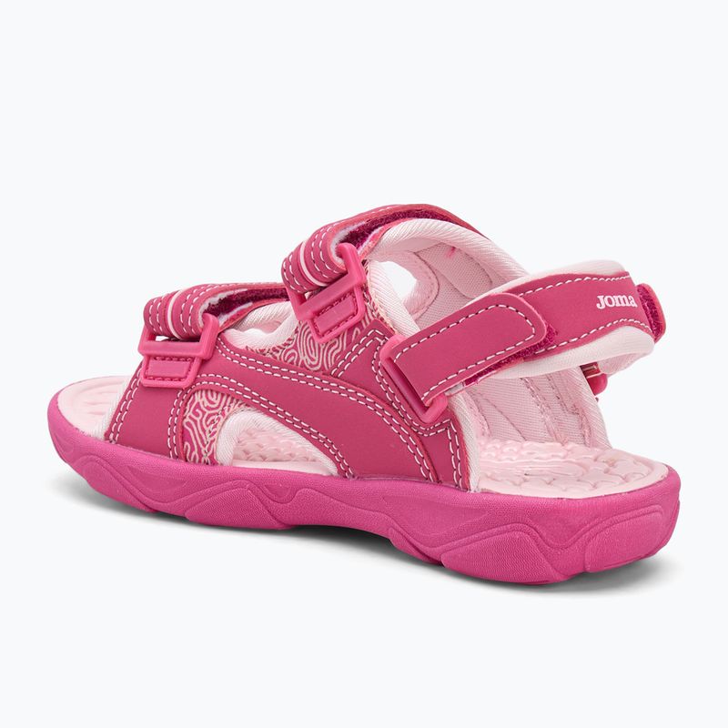 Detské sandále Joma Ocean Jr koralové 3