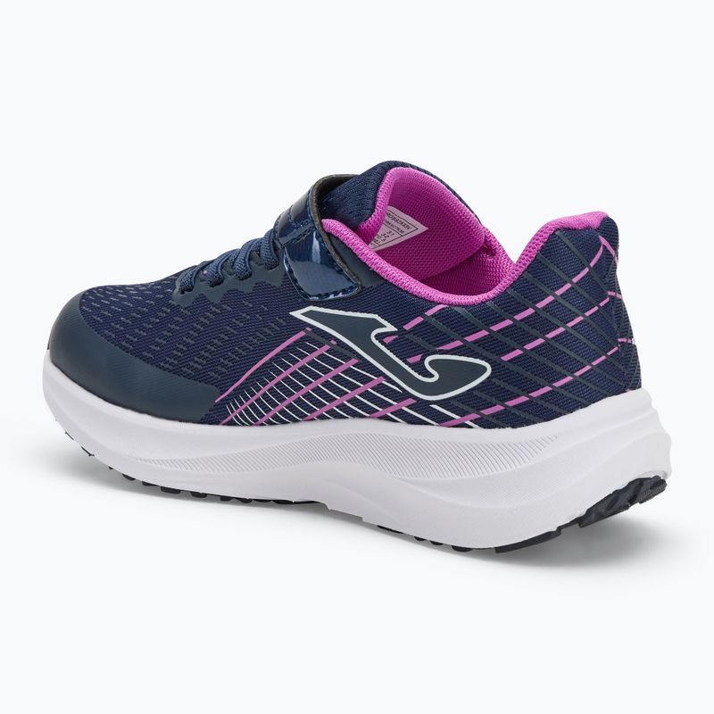 Detská bežecká obuv Joma Super Cross navy/ fuchsia 3