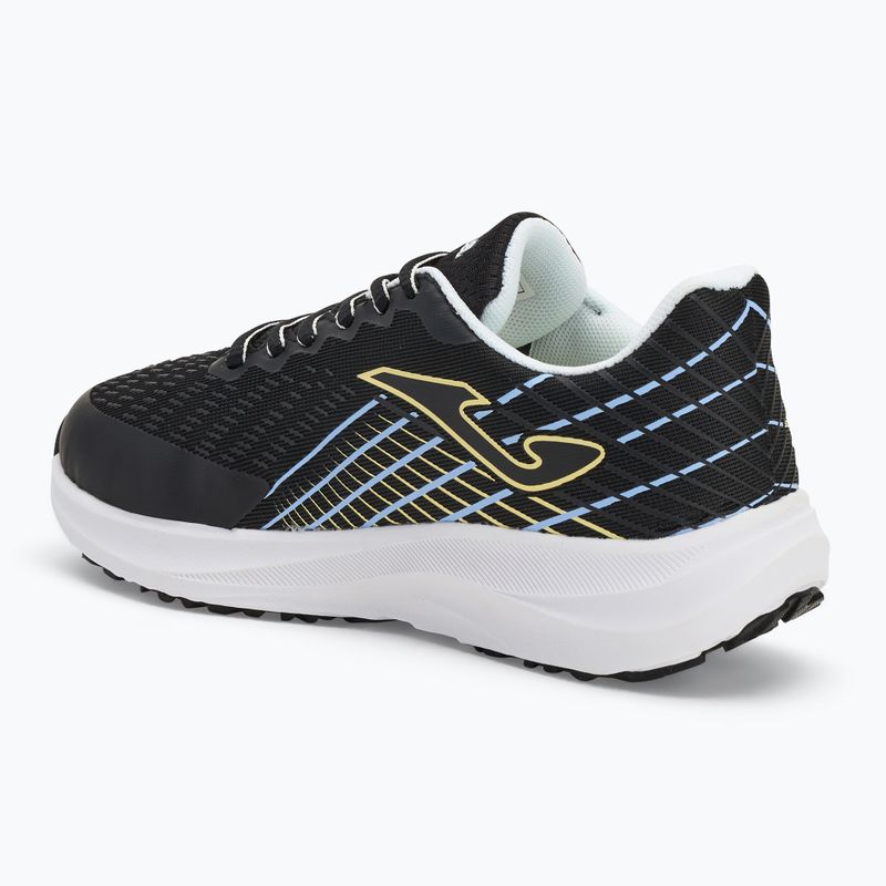 Detská bežecká obuv Joma Super Cross black/ turquoise 3