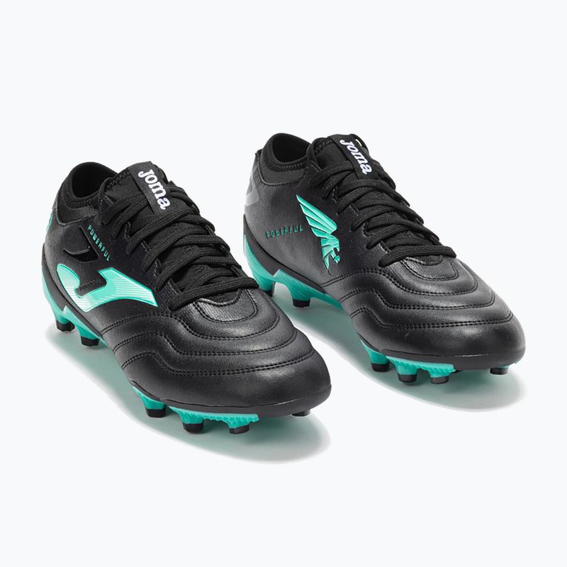 Pánske kopačky Joma Powerful FG black turquoise 9