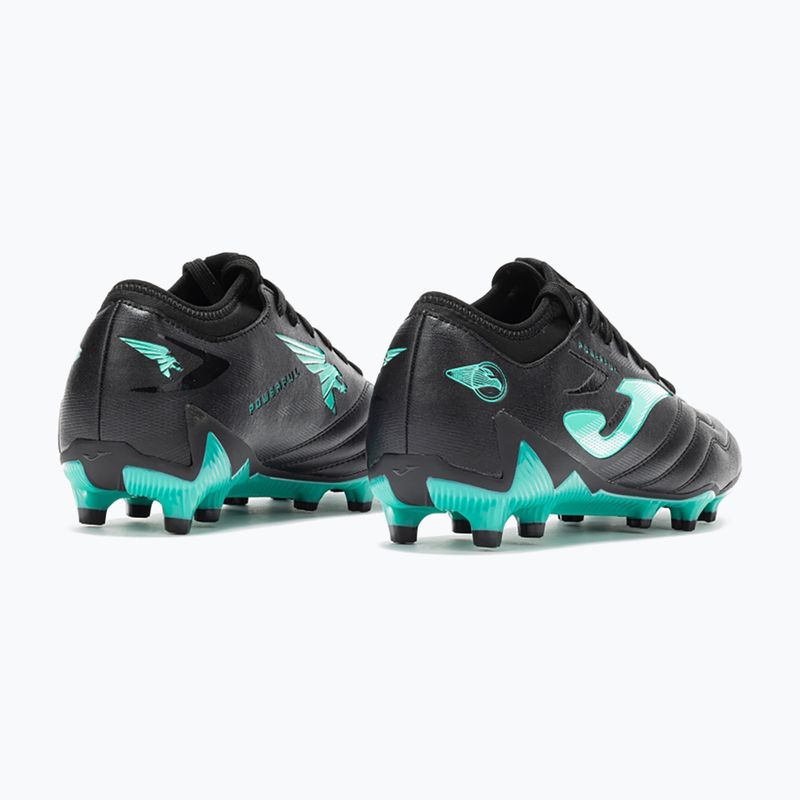 Pánske kopačky Joma Powerful FG black turquoise 10