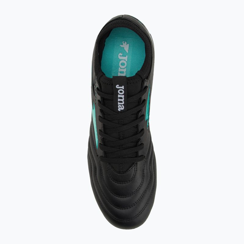 Pánske kopačky Joma Powerful FG black turquoise 5