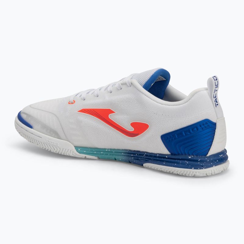 Pánske kopačky Joma Tactico IN white/royal 3