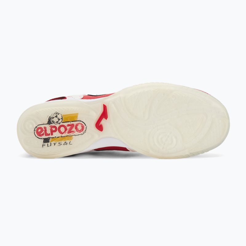 Pánske kopačky Joma Top Flex IN white/red 4