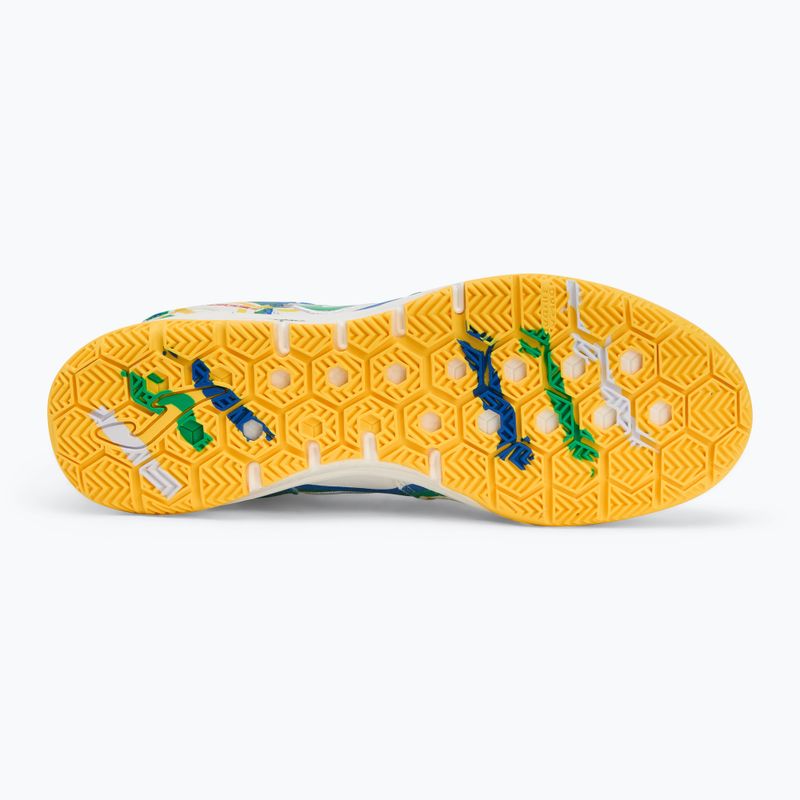 Pánske kopačky Joma Top Flex IN white/green 4