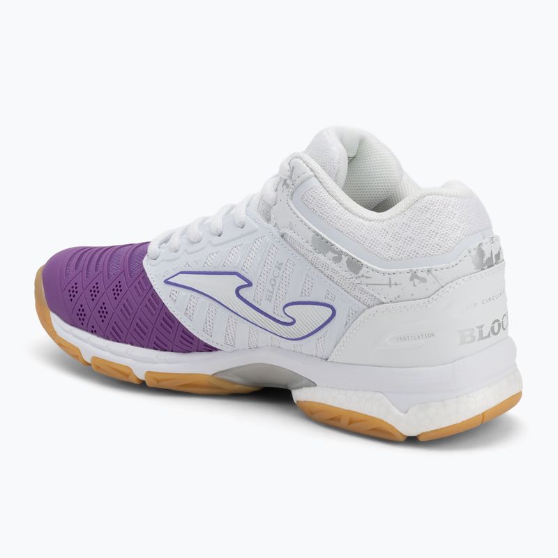 Dámska volejbalová obuv Joma V.Blok white/violet 3